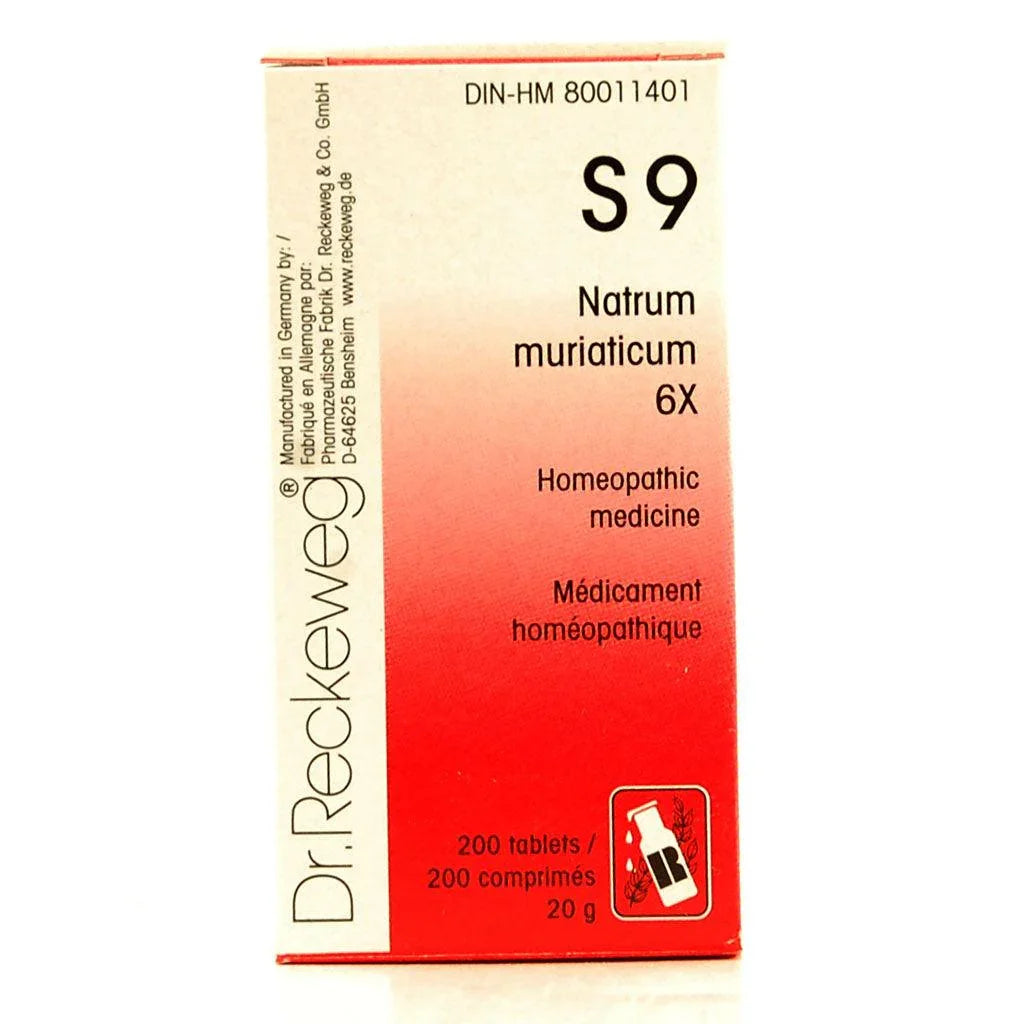 S9 Natrum Muriaticum Dr. Reckeweg - La Boite à Grains