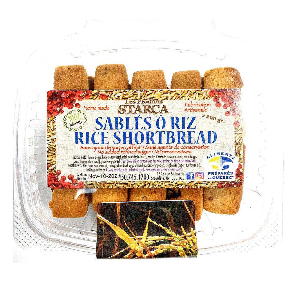 Shortbread O Rice Starca Products - La Boite à Grains