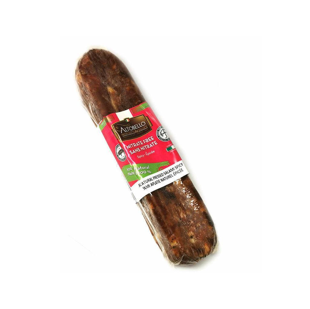 Altobello Spicy Flattened Natural Salami - La Boite à Grains
