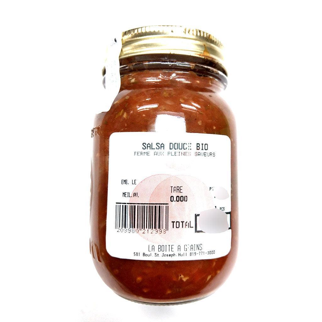 Farmhouse Local Organic Mild Salsa with Full Flavors - La Boite à Grains