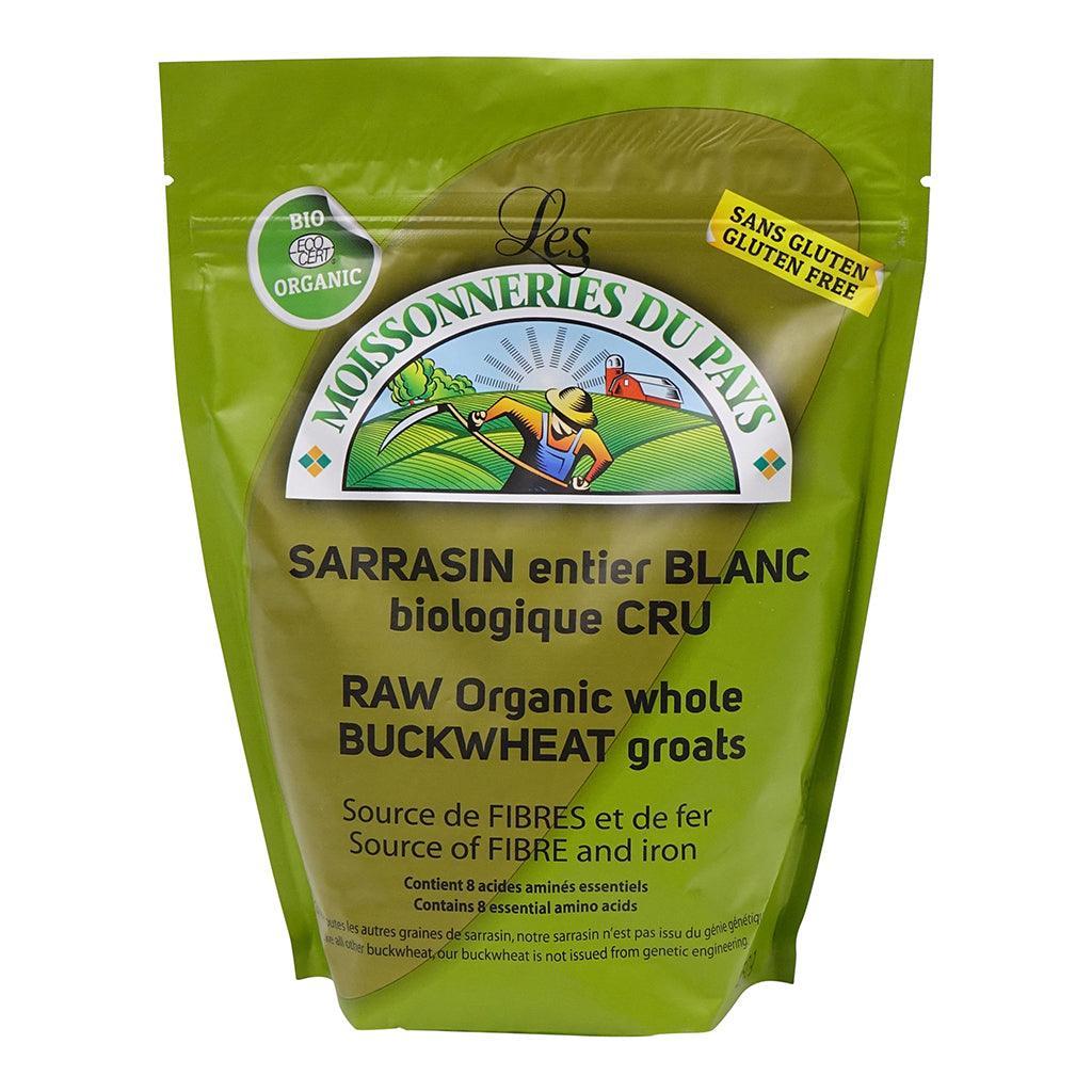 Sarrasin Entier Blanc Biologique Cru Les Moissonneries du Pays - La Boite à Grains