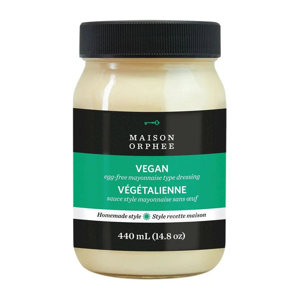 Vegan Egg-Free Mayonnaise Style Sauce Maison Orphée - La Boite à Grains