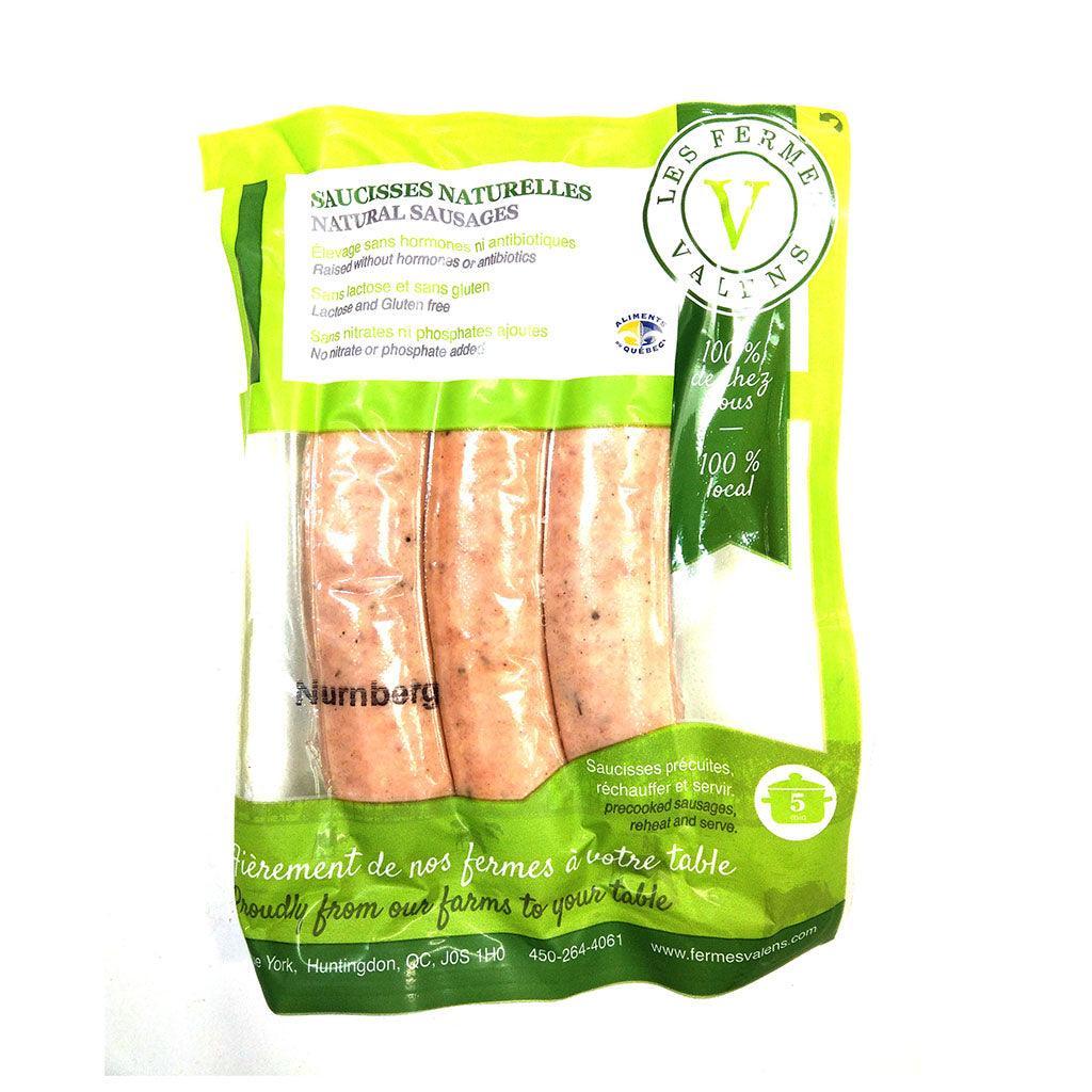 Natural Sausages Nurnberg Les Fermes Valens - La Boite à Grains