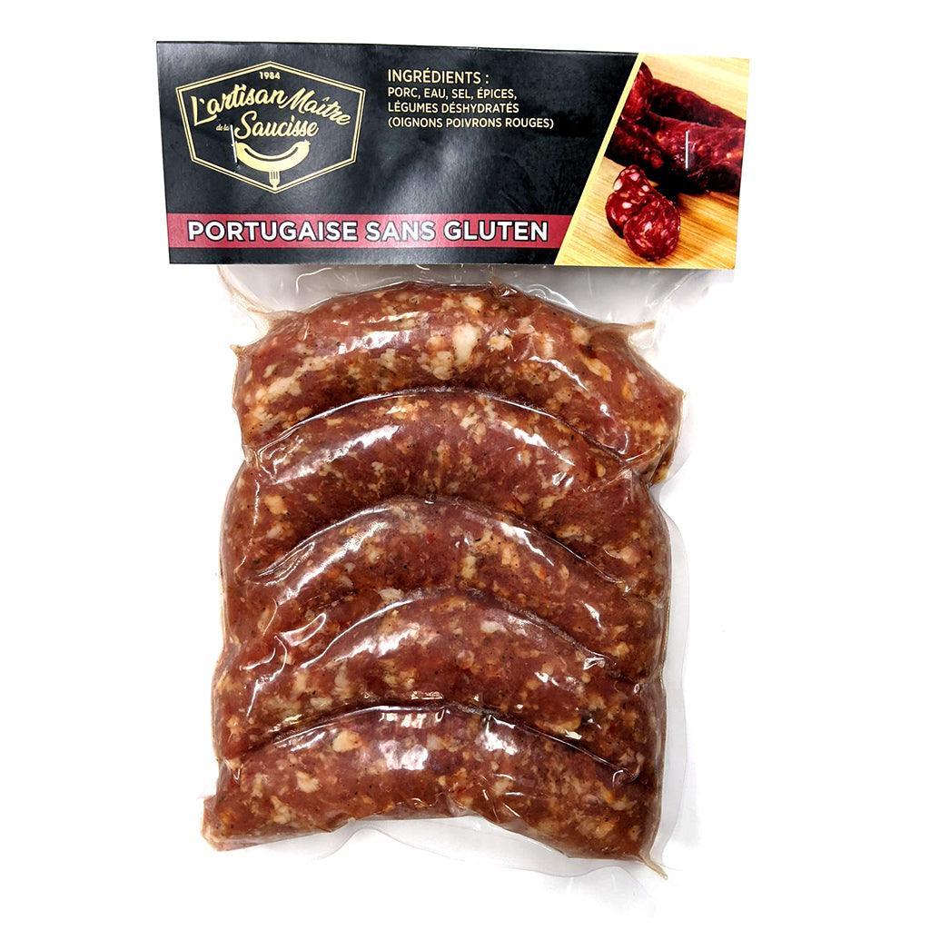 Gluten-Free Portuguese Sausages L'Artisan Maître de la Sausage - La Boite à Grains