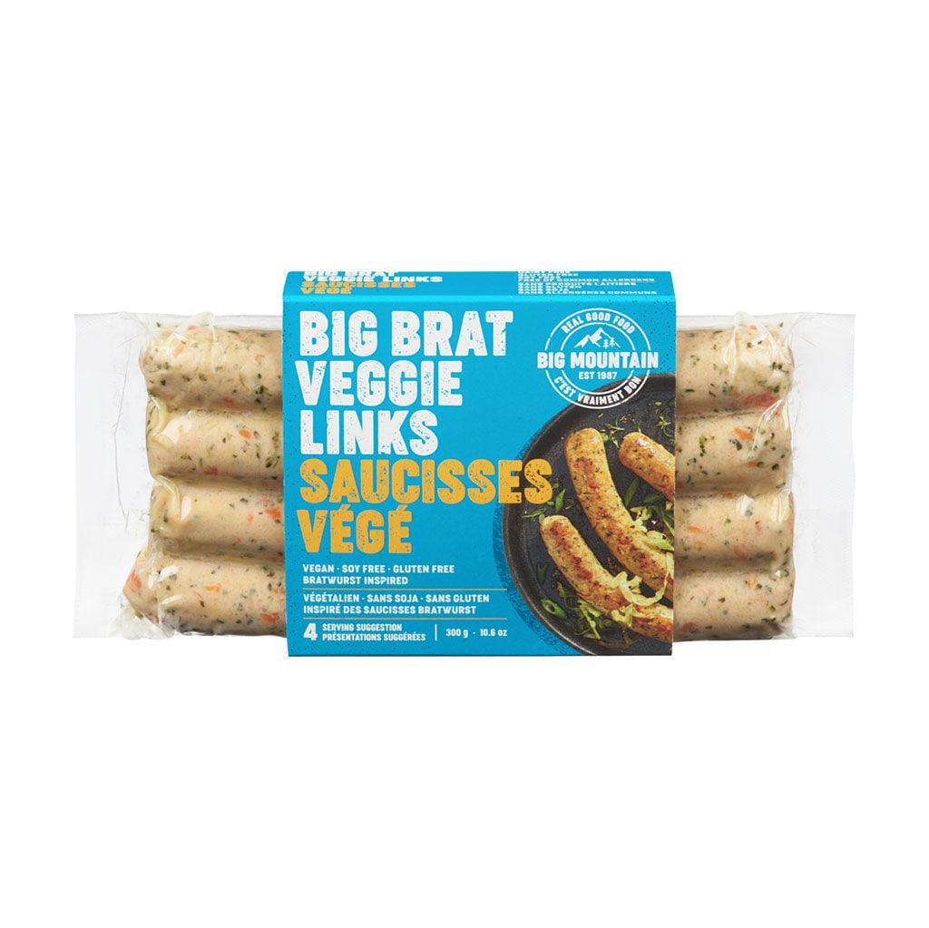 Big Brat Big Mountain Veggie Sausages - La Boite à Grains