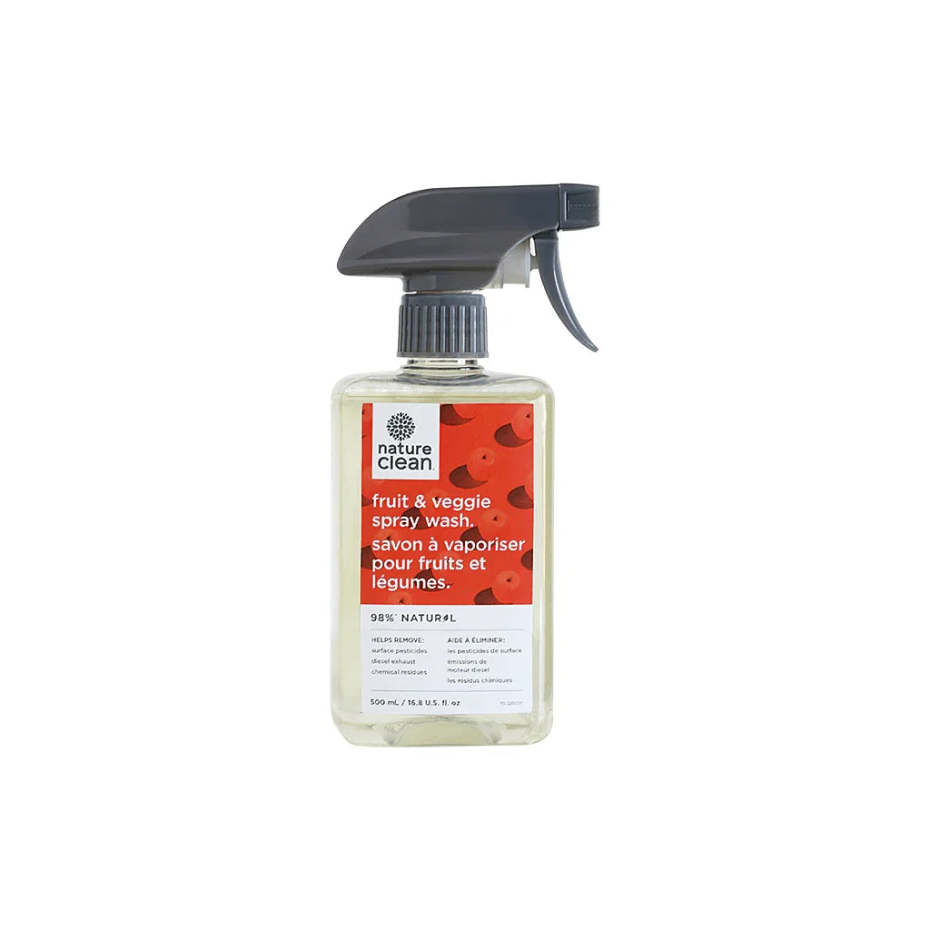 Savon à Vaporiser pour Fruits et Légumes Nature Clean - La Boite à Grains
