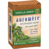 Ayurvedic Soap Vanilla Neem Auromère - La Boite à Grains