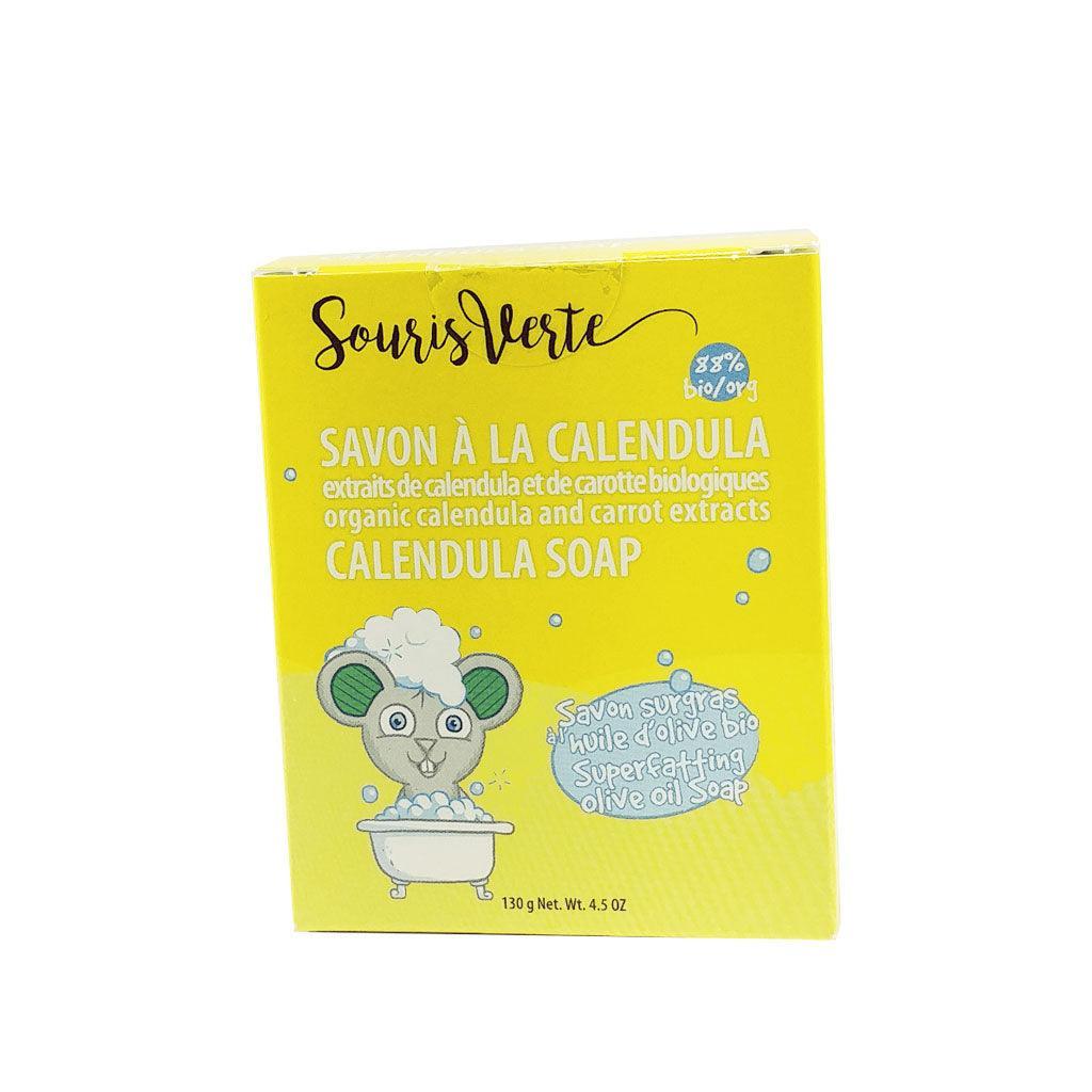 Savon Calendula Bio Souris Verte - La Boite à Grains