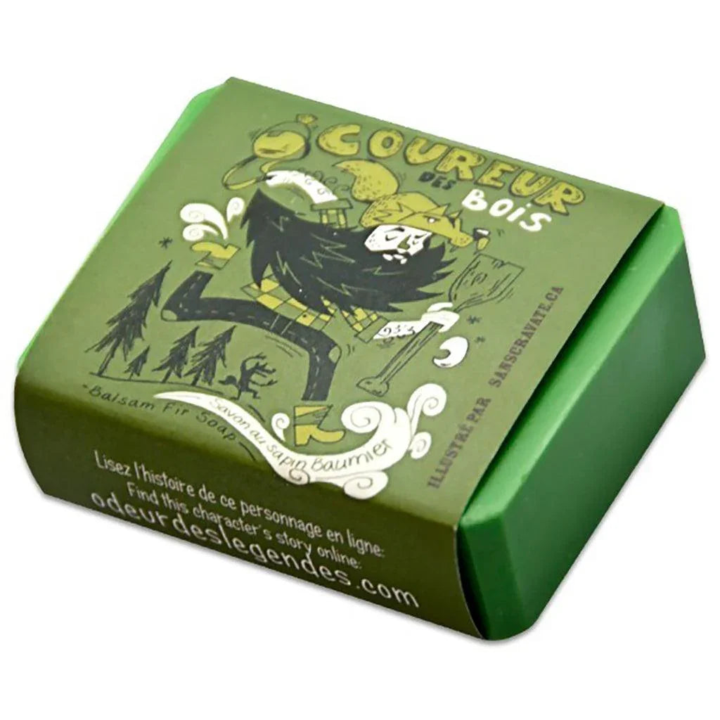 Coureur des Bois Soap - Balsam Fir La Savonnerie des Diligences - La Boite à Grains