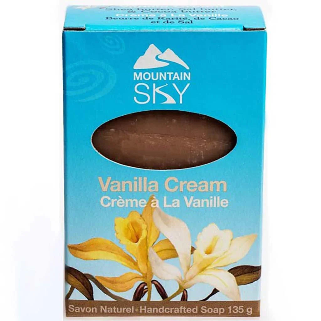 Mountain Sky Vanilla Cream Soap - La Boite à Grains
