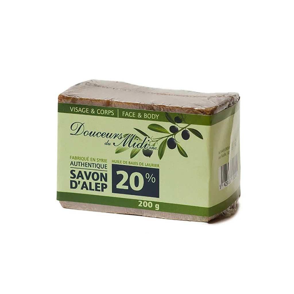Aleppo Soap with 20% Laurel Oil Douceurs du Midi - La Boite à Grains
