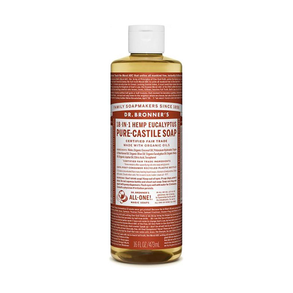 Pure Liquid Castile Soap - Eucalyptus Dr. Bronner's - La Boite à Grains