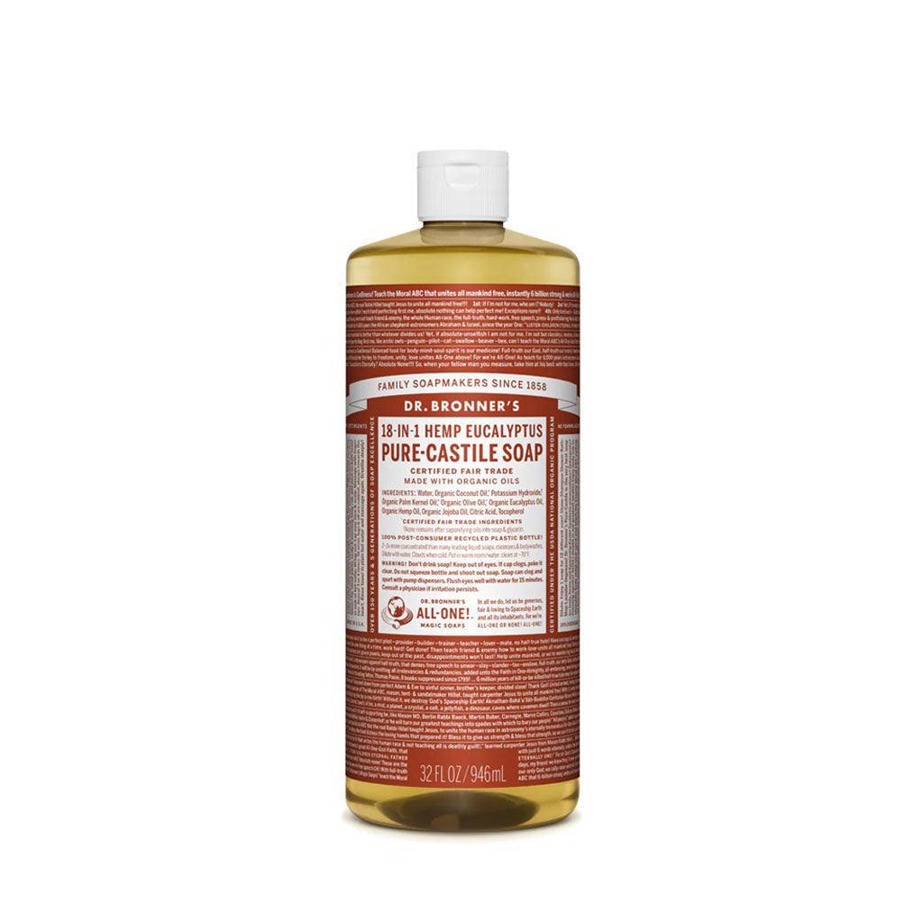 Pure Liquid Castile Soap - Eucalyptus Dr. Bronner's - La Boite à Grains