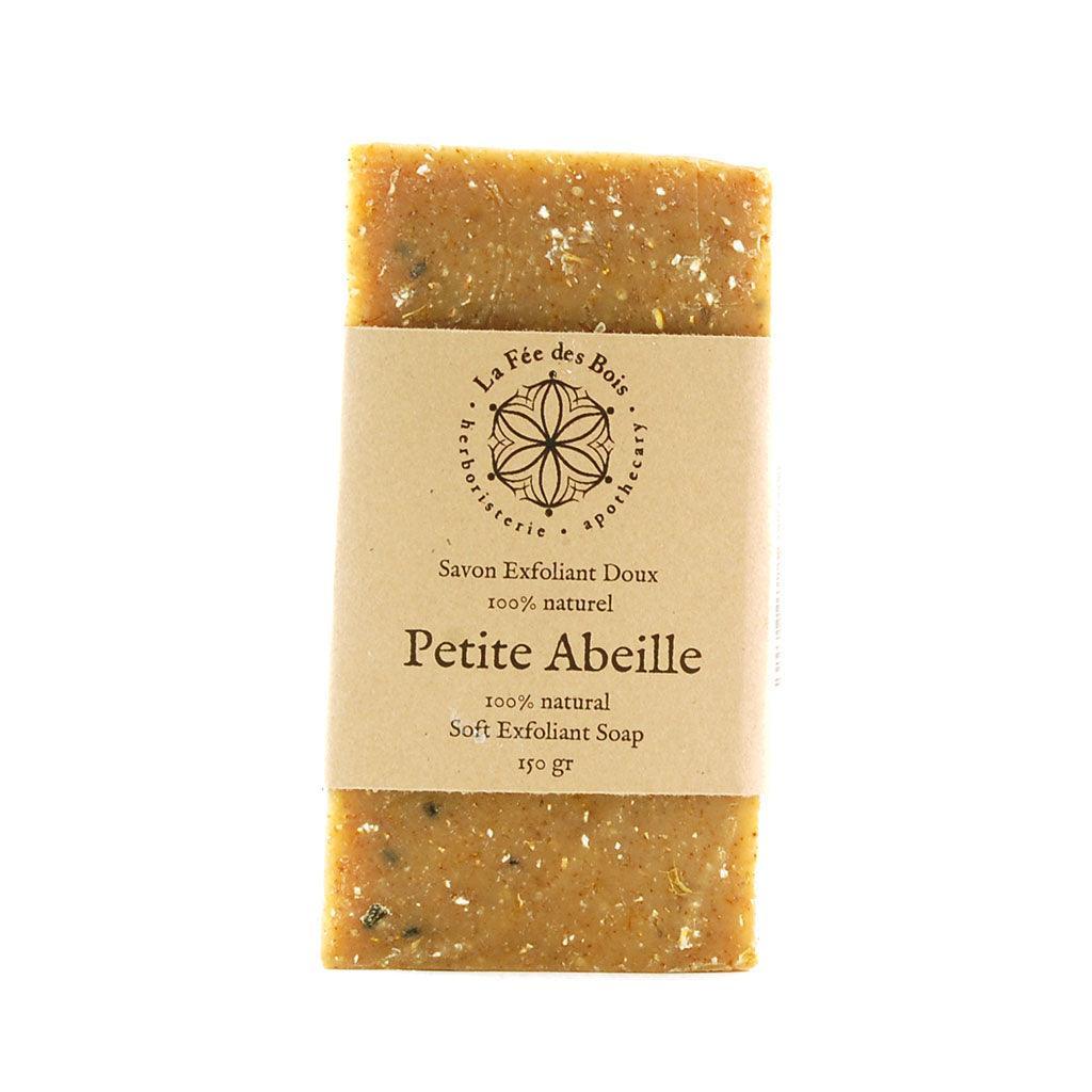 Savon Exfoliant Doux 100% Naturel Petite Abeille La Fée des Bois - La Boite à Grains