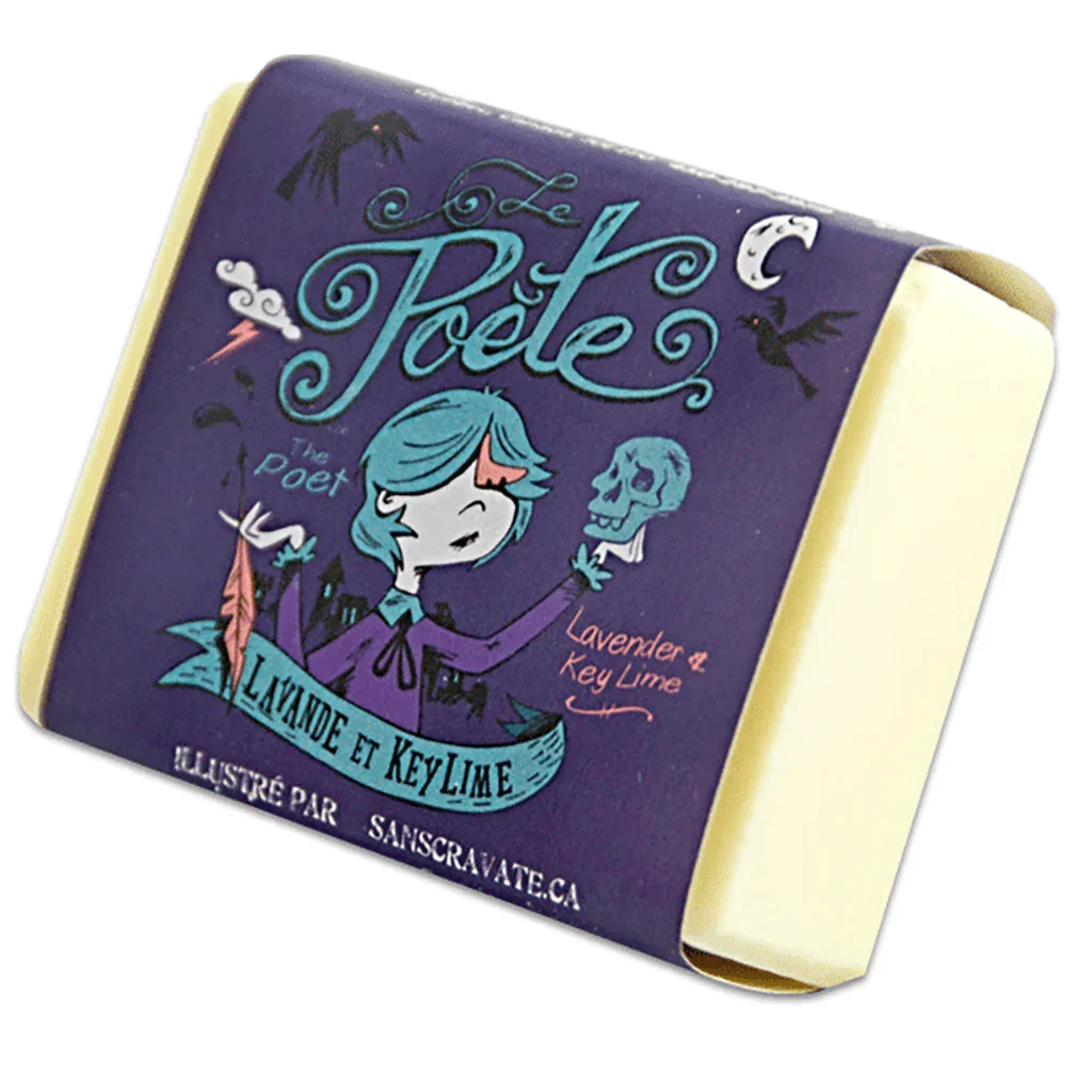 Savon Le Poète - Lavande & Key Lime La Savonnerie des Diligences - La Boite à Grains