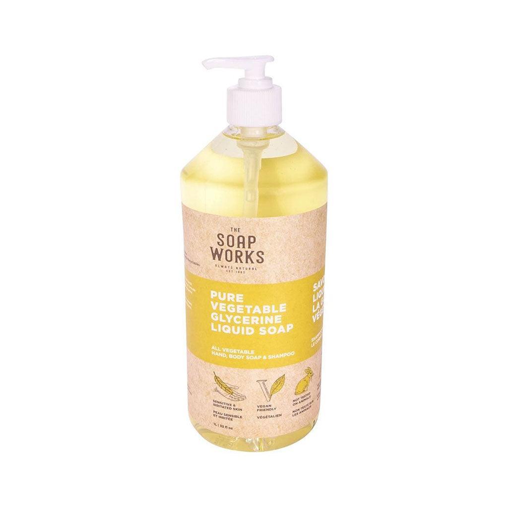 Savon Liquide à la Glycérine Végétale Soap Works - La Boite à Grains