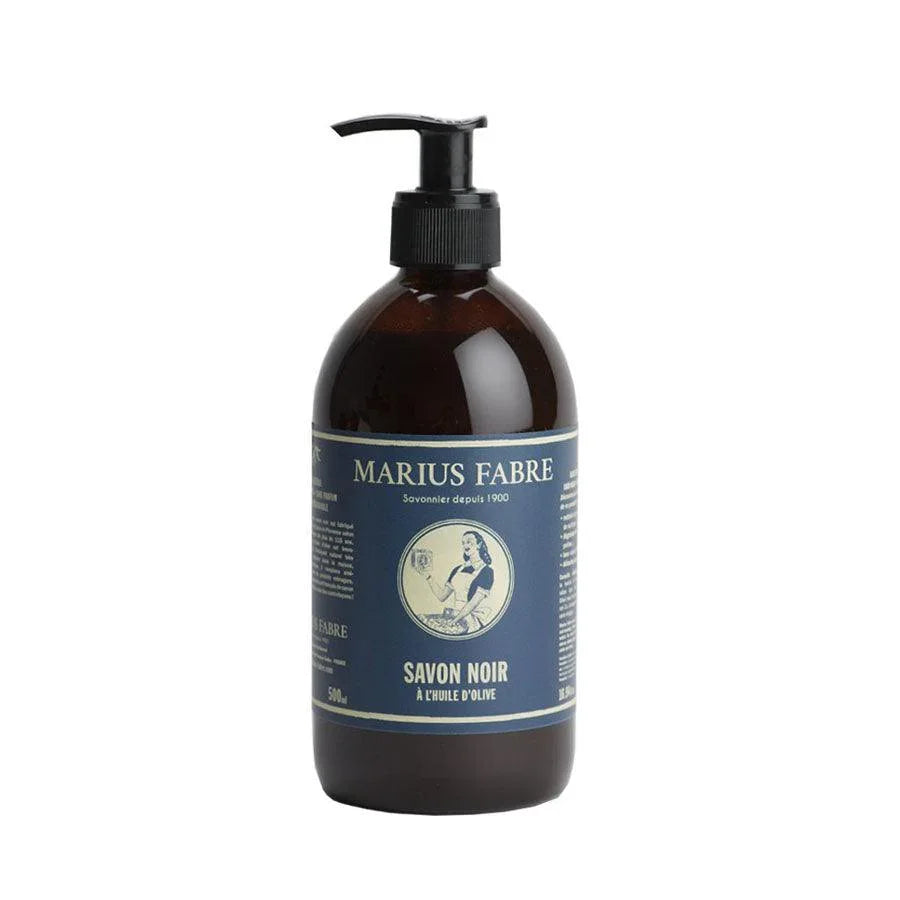 Black Soap with Olive Oil (Pump) Marius Fabre - La Boite à Grains