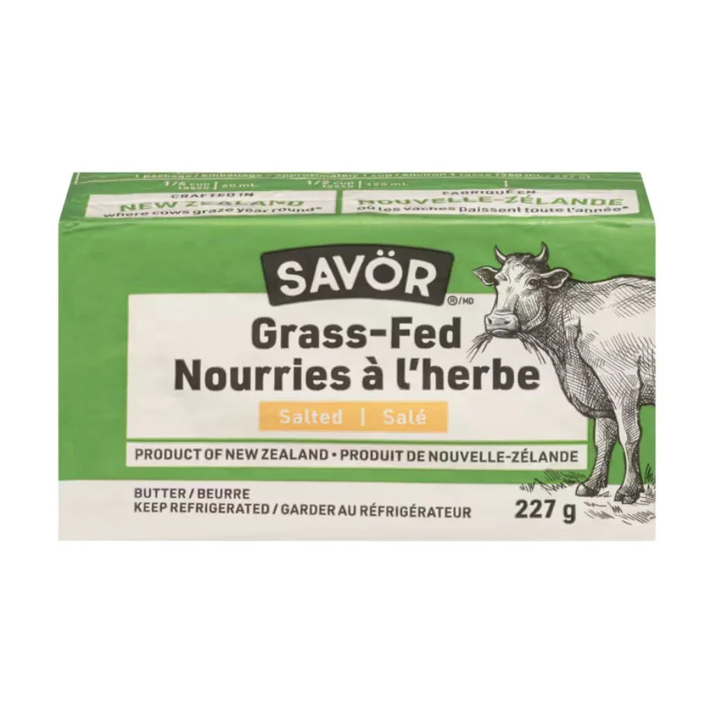 grass-fed salted butter Savör - La Boite à Grains