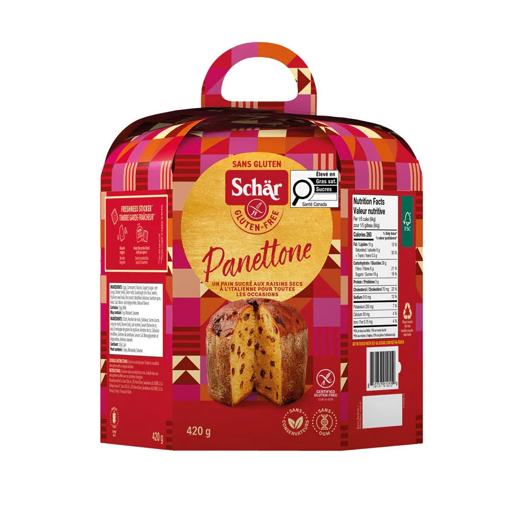Schär gluten-free panettone - La Boite à Grains
