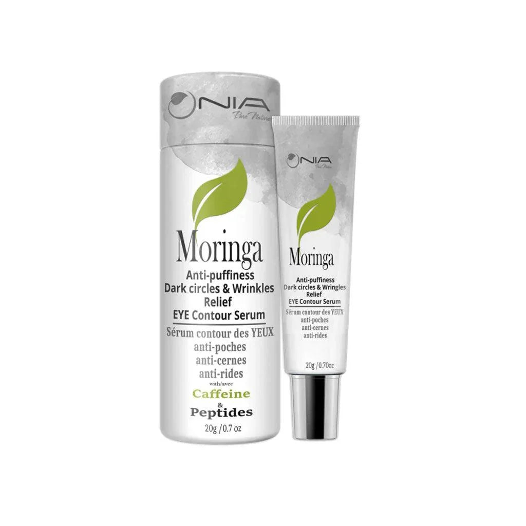 Moringa Eye Contour Serum with Caffeine & Peptides Nia Pure Nature - La Boite à Grains