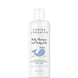 Shampoing et Nettoyant Corporel pour Bébé Carina Organics - La Boite à Grains