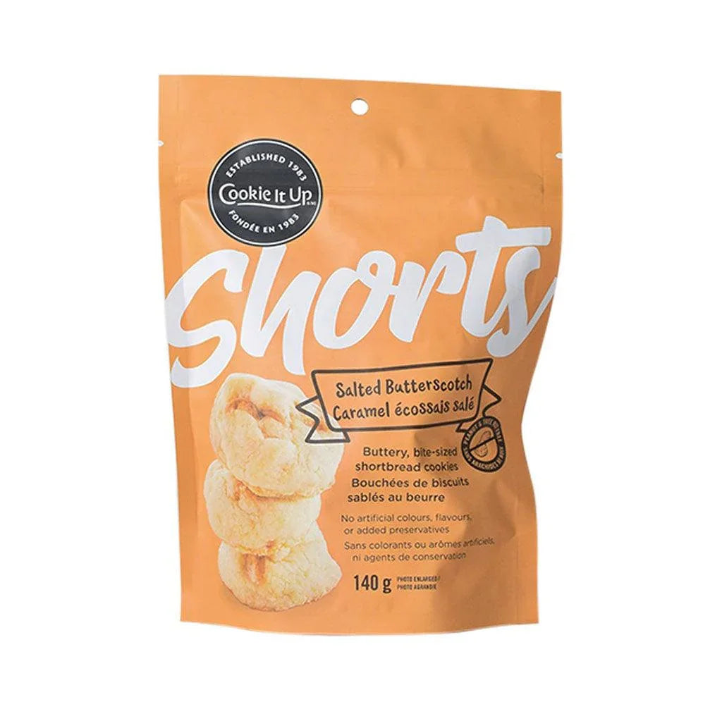 Shorts Caramel Écossais Salé Bouchées de Biscuits Sablés au Beurre Cookie It Up - La Boite à Grains
