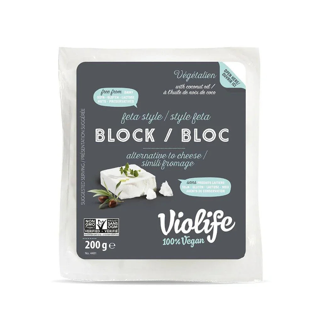 Simili Fromage Bloc Style Feta Violife - La Boite à Grains