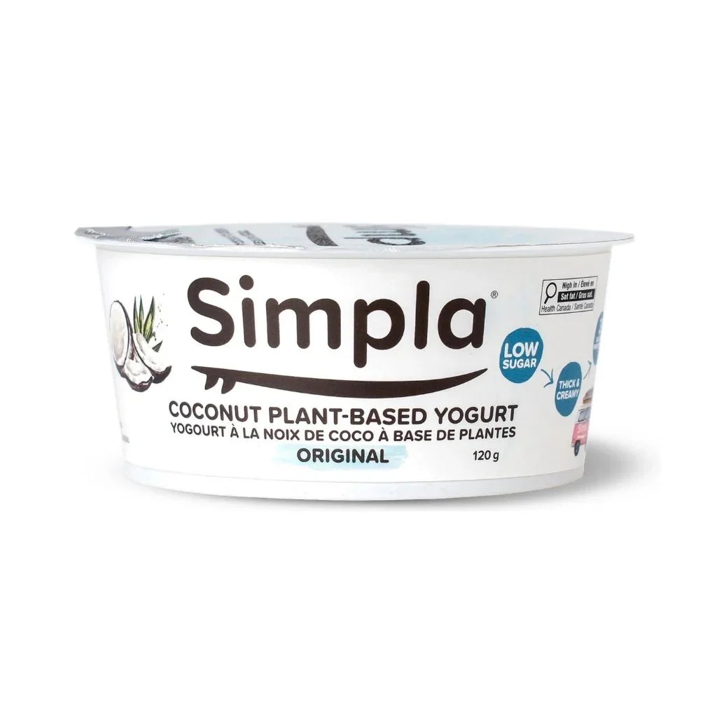 yogourt à la noix de coco Original Simpla 120 g - La Boite à Grains