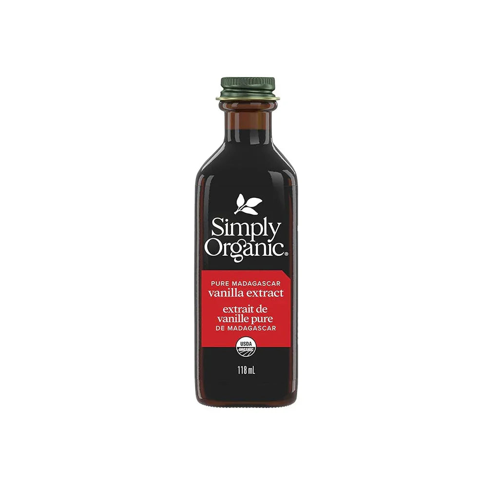 Simply Organic extrait de vanille pure de Madagascar biologique - La Boite à Grains