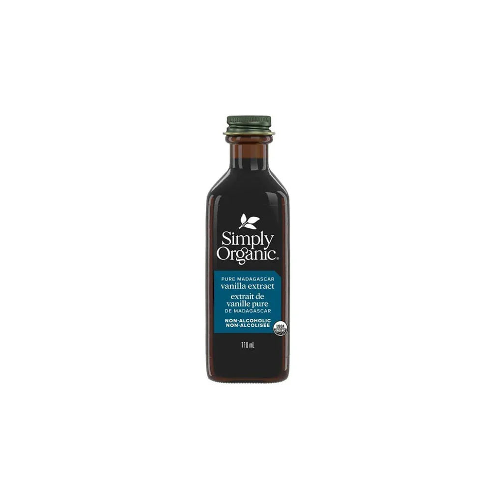 extrait de vanille pure de Madagascar non alcoolisée Simply Organic - La Boite à Grains
