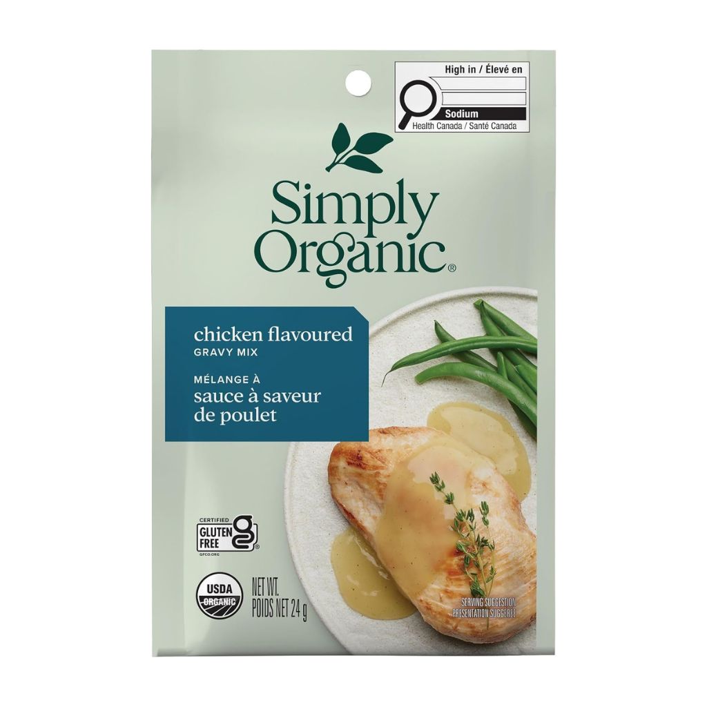 mélange à sauce saveur de poulet Simply Organic - La Boite à Grains