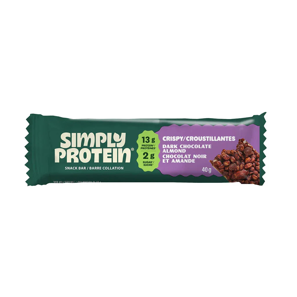 Simply Protein dark chocolate and almond - La Boite à Grains