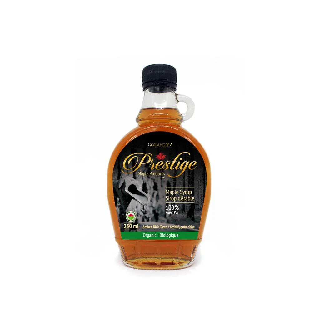 Amber Organic Maple Syrup Prestige Maple Products - La Boite à Grains