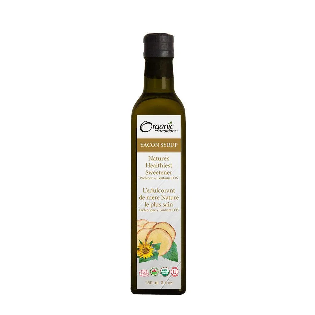 Organic Yacon Syrup Organic Traditions - La Boite à Grains