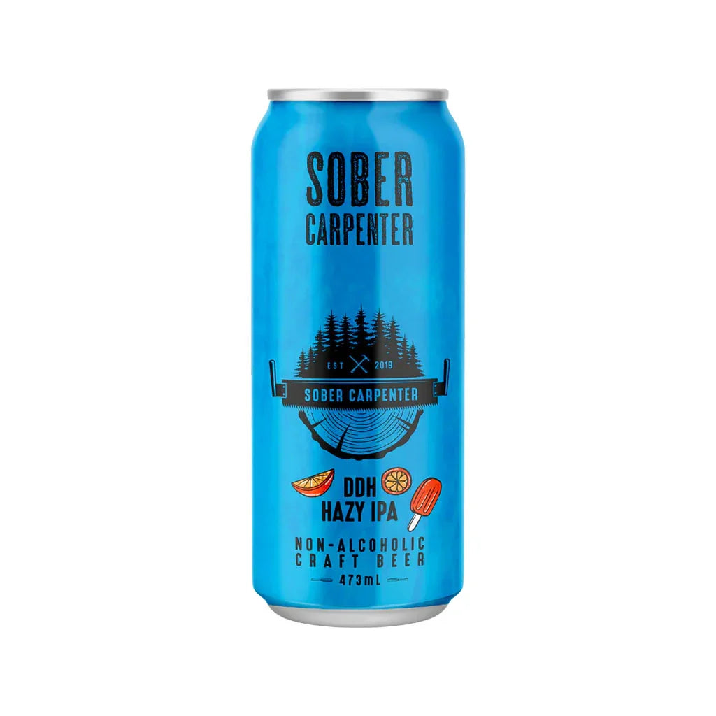 bière DDH Hazy IPA sans alcool Sober Carpenter - La Boite à Grains
