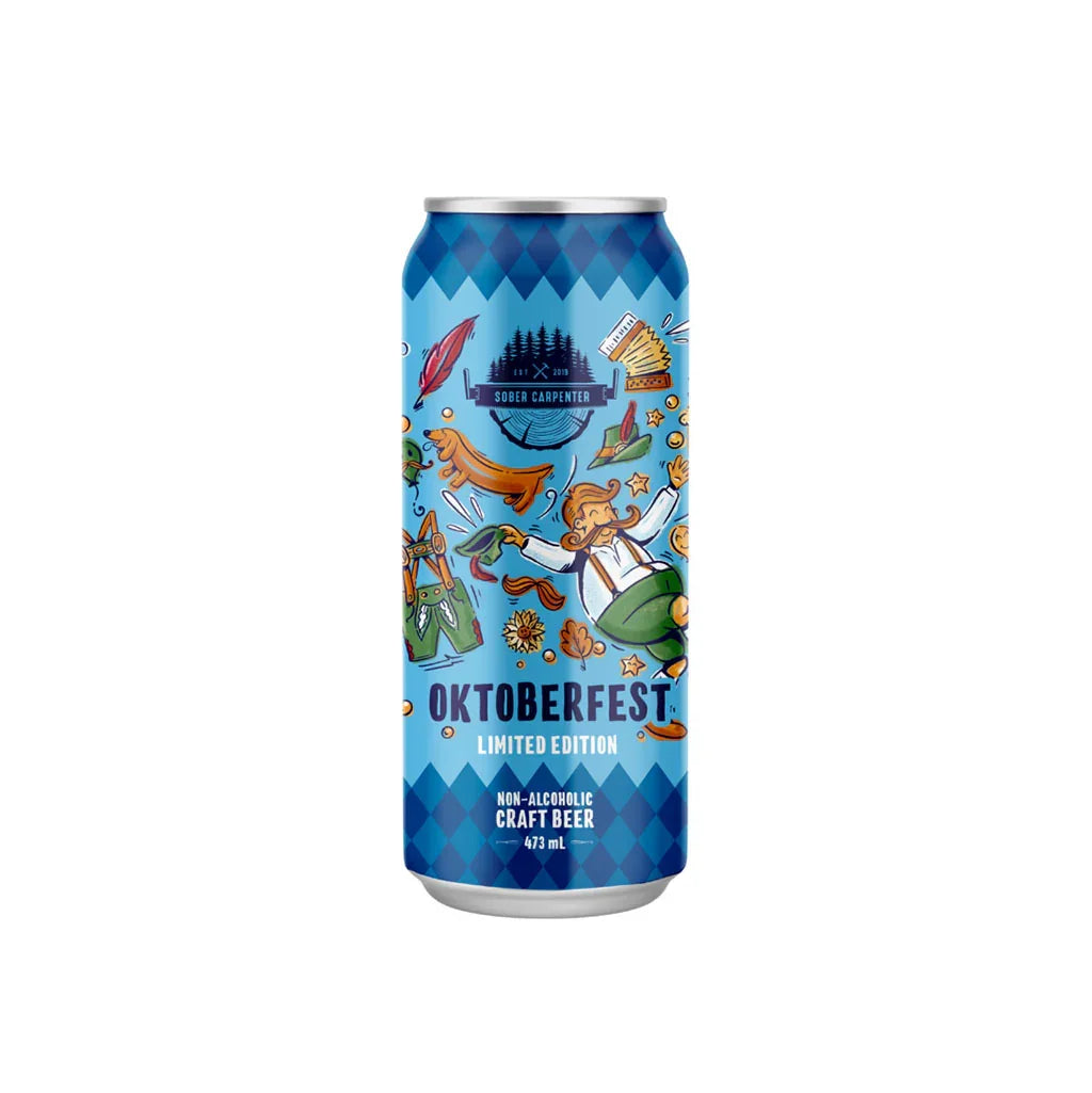 Oktoberfest beer without alcohol Sober Carpenter - La Boite à Grains