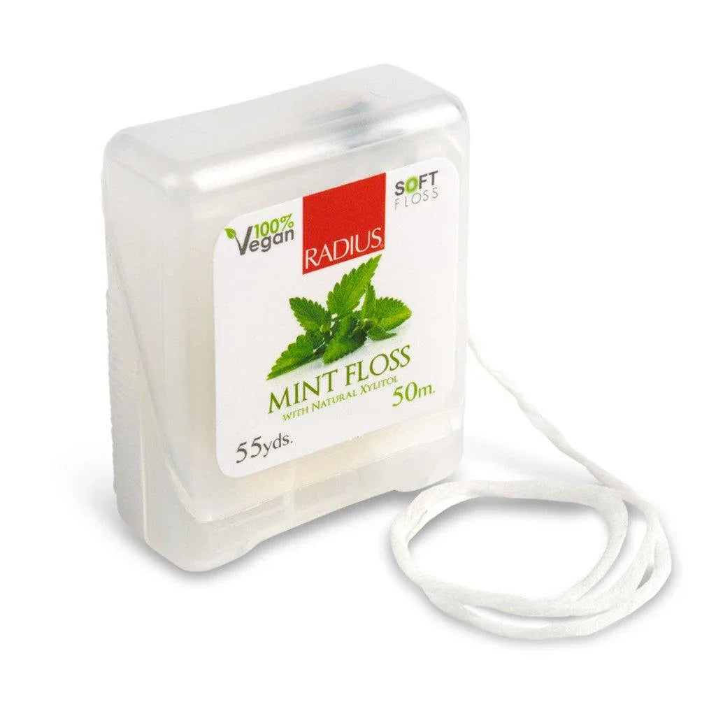 Soie Dentaire à la Menthe Végane Radius - La Boite à Grains