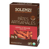 fusilli lentille rouge Solenzi - La Boite à Grains