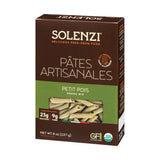penne aux petits pois biologiques Solenzi - La Boite à Grains