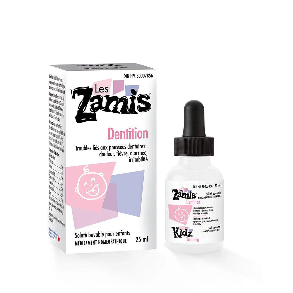 Oral Solution For Children Teething Les Zamis - La Boite à Grains