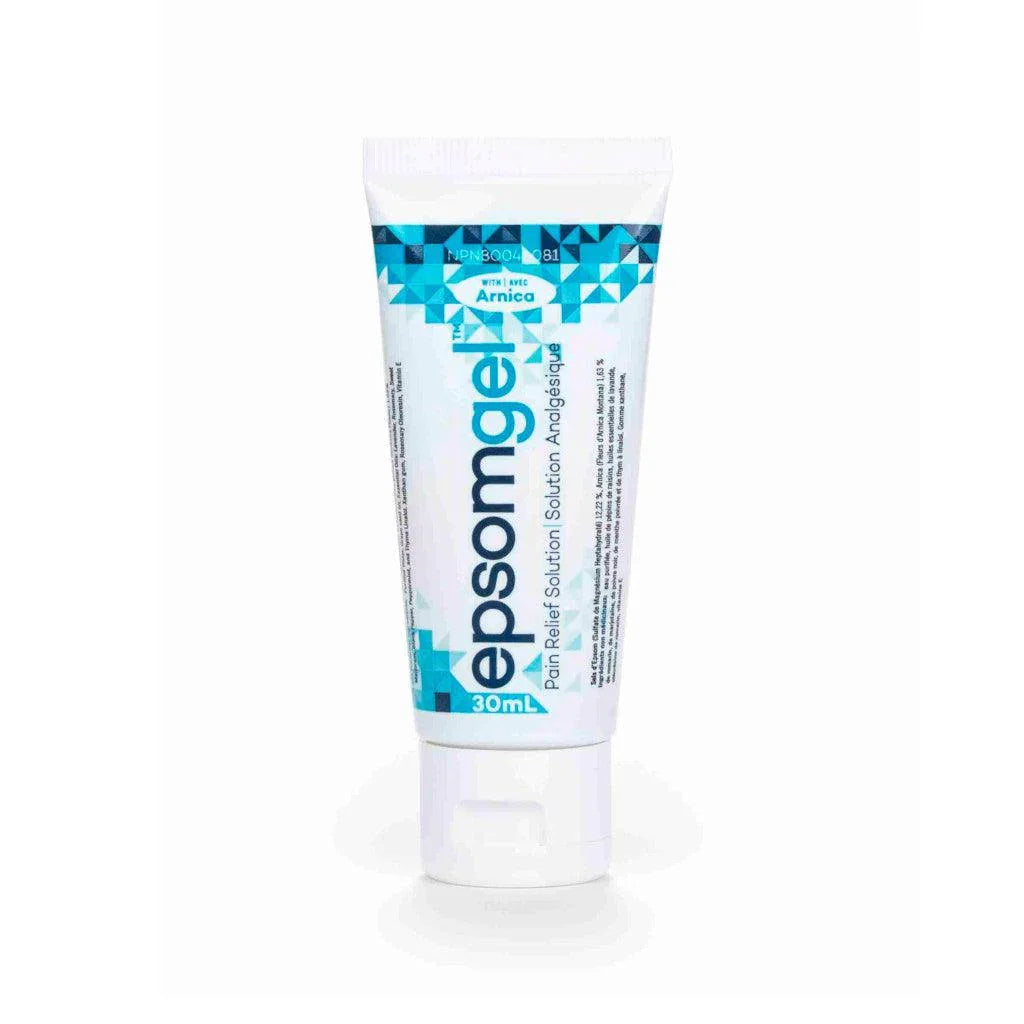 Solution Analgésique Sel d'Epsom Naturel avec Arnica Epsomgel - La Boite à Grains