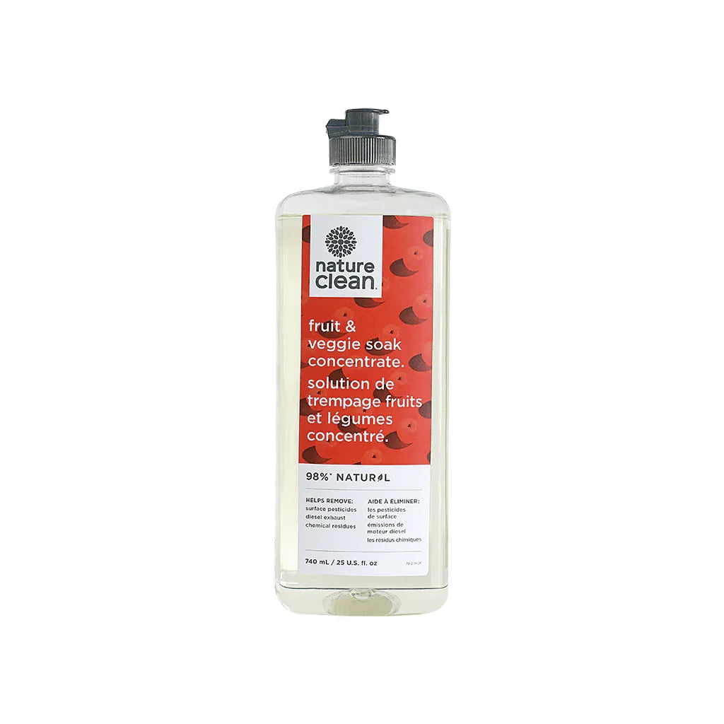 Solution de Trempage pour Fruits et Légumes Nature Clean - La Boite à Grains