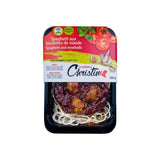 Spaghetti with Meatballs La Cuisine à Christine - La Boite à Grains