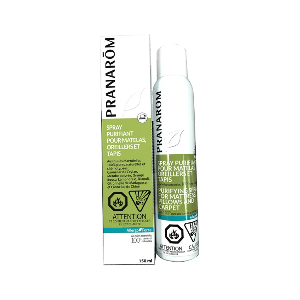 Purifying Spray for Mattresses, Pillows and Carpets Pranarôm - La Boite à Grains