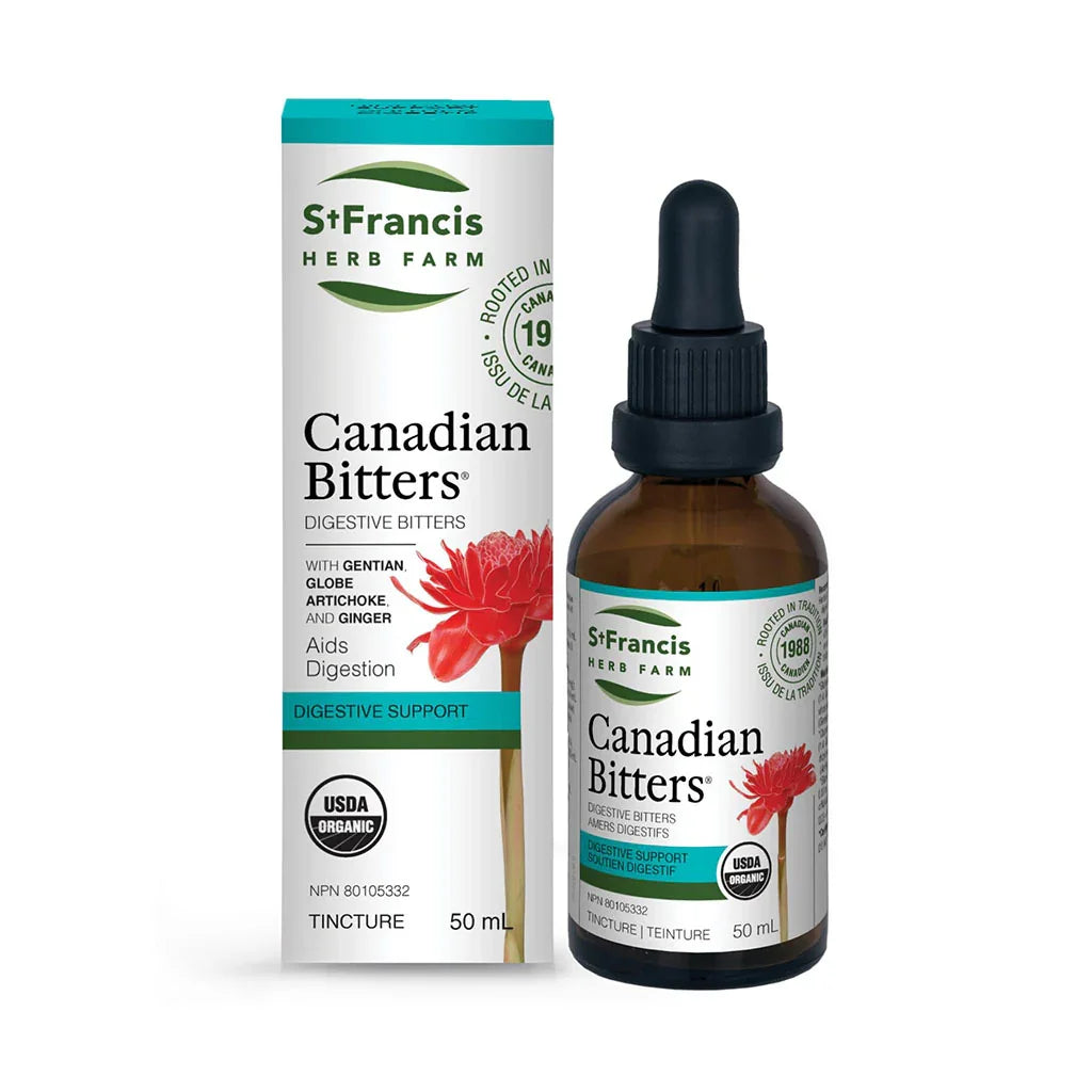 Canadian Bitters amers digestifs St-Francis Herb Farm - La Boite à Grains