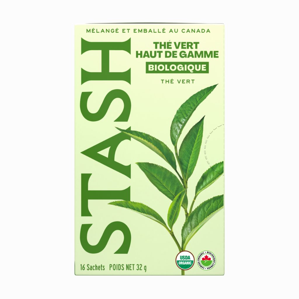 thé vert haut de gamme biologique Stash - La Boite à Grains