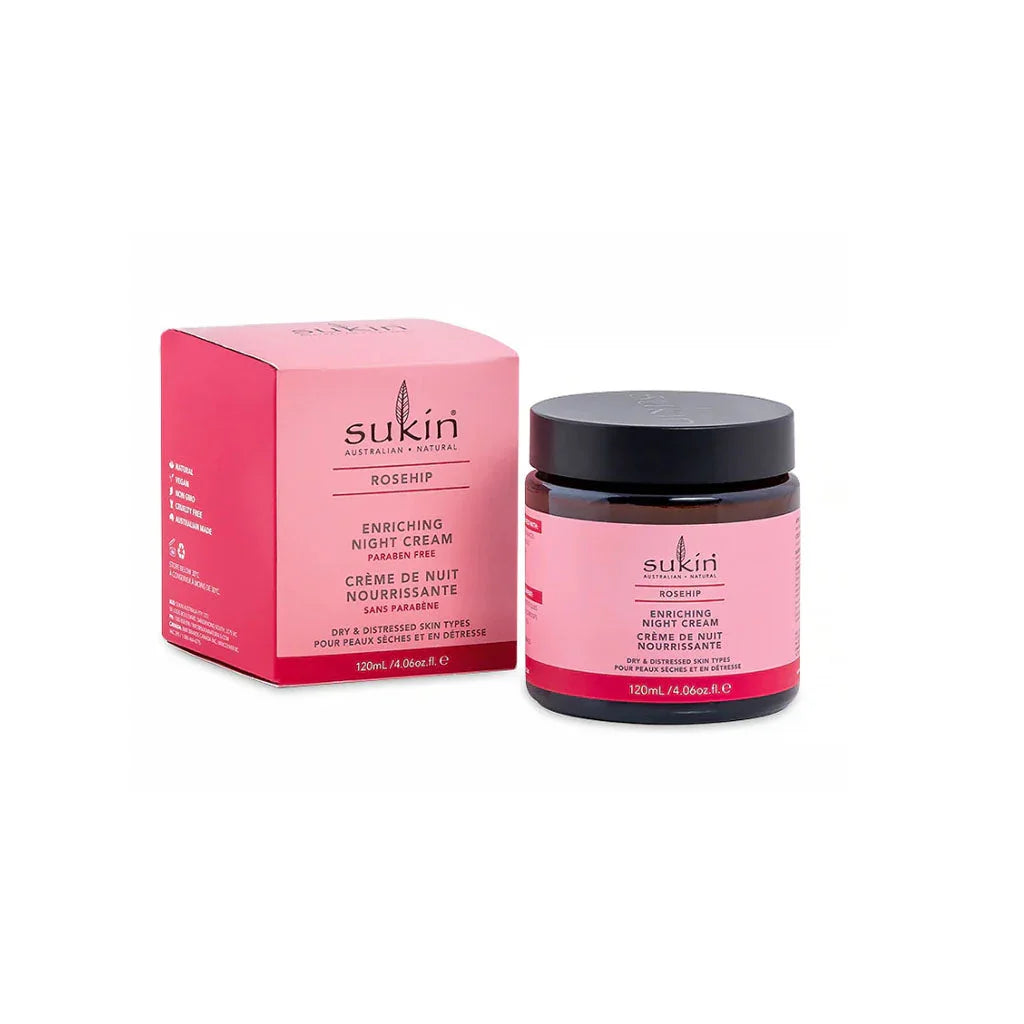Sukin nourishing night cream with rosehip - La Boite à Grains