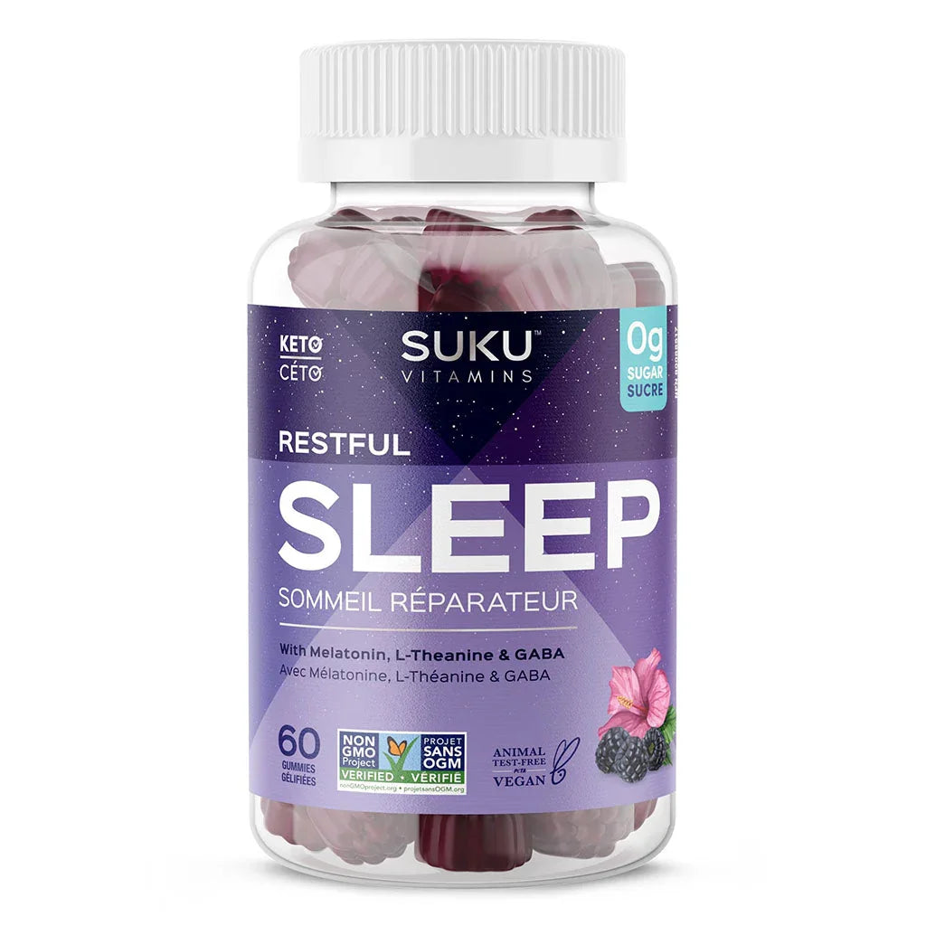 suku vitamins sleep restorative sleep 60 gummies