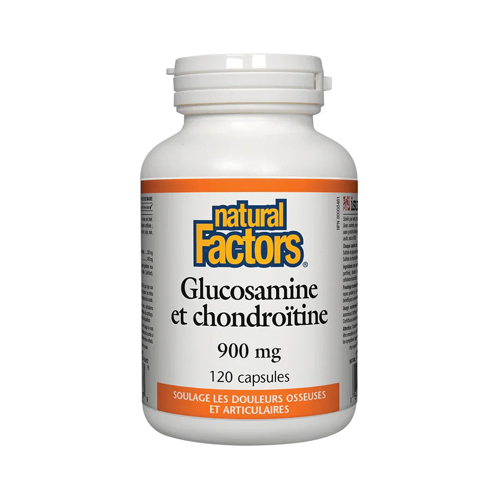 Natural Factors Glucosamine & Chondroitin Sulfates - La Boite à Grains