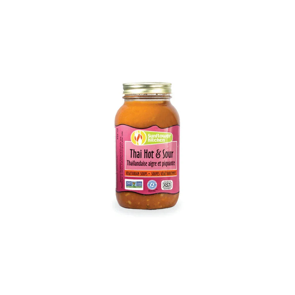 sunflower kitchen hot and sour thai soup 956 ml - La Boite à Grains